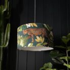 Handmade Tropical Jungalist Massive Leopard Lampshade