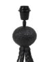 Textured Black Octopus Table Lamp Fitting