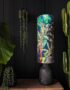 Handmade Tropical Leaf Magic Fruits Tube Lampshade