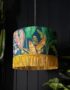 Handmade Tropical Leaf Magic Fruits Lampshade With Fringing