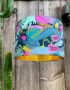Serpent Jungle handmade Lampshade with Gold lining
