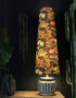 Shadow Caller bird inspired Oversized Cone Lampshades