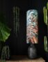 Handmade Tropical Jungle Leopard Fable Tall Tube Lampshade