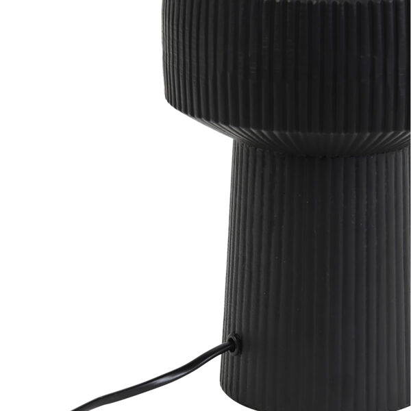 Black Art Deco Lamp Base