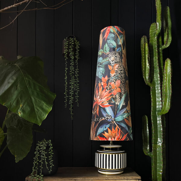 Fable Leopard Oversized Cone Lampshade