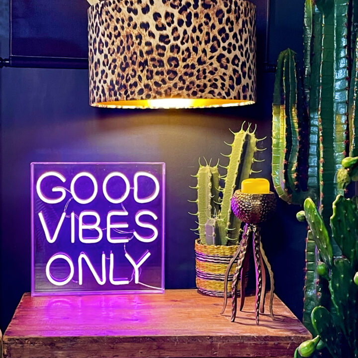 Good Vibes Only Neon Light