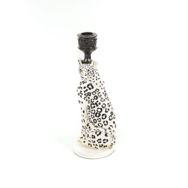 Leopard Candlestick