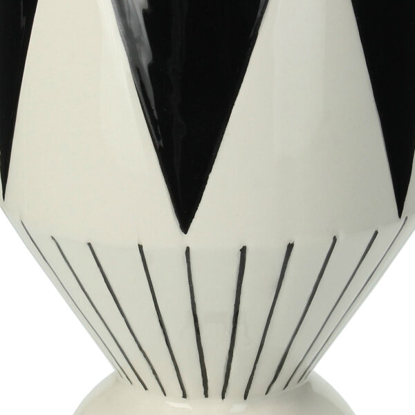 Black and White Geo Vase From Love Frankie