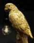 Gloriously Gold Parrot Lamp