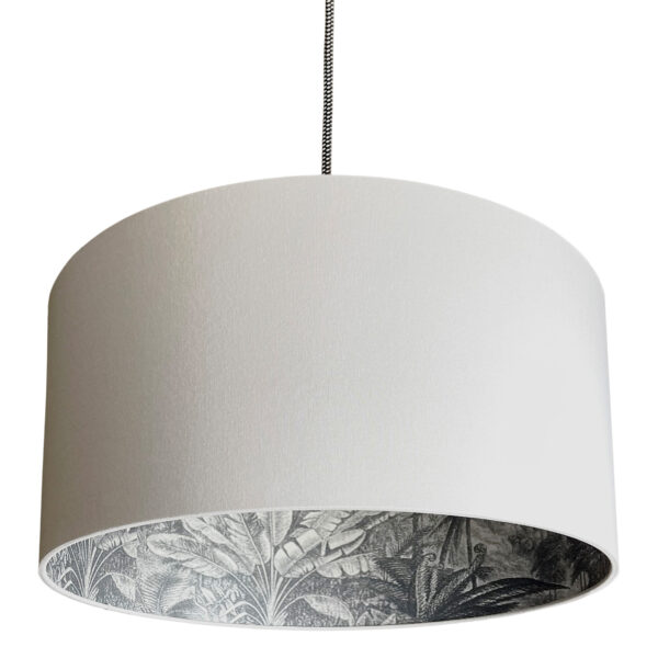Rainforest Charcoal and Cloud Grey