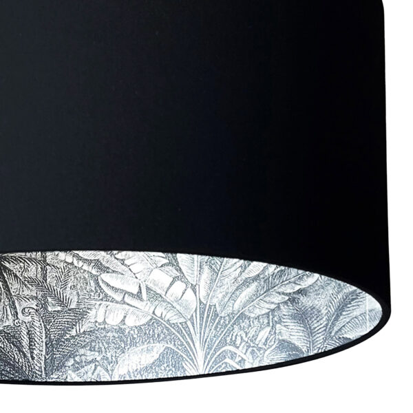 Rainforest charcoal in jet black close up