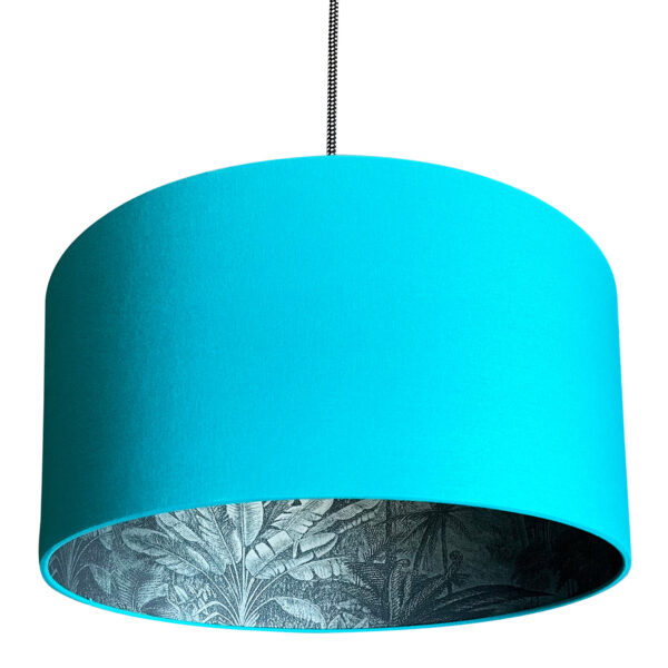 Ocean rainforest wallpaper in jade