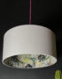 Dust Deadly Night Shade Silhouette Lampshade in Cloud. Designed and handmade by Love Frankie