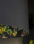 Twilight Deadly Night Shade Silhouette Lampshade in Deep Space Navy Close up
