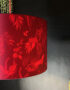 Twilight Deadly Night Shade Silhouette Lampshade in Watermelon - Light On