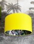 Emerald ChiMiracle Lampshade in Banana Yellow Cotton