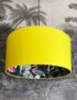Emerald ChiMiracle Lampshade in Banana Yellow Cotton