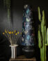 Handmade Oversized Cone Lampshades in Carbon Black
