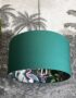 Emerald ChiMiracle Lampshade In Hunter Green Cotton