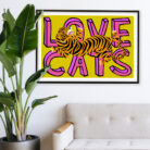 Love Frankie Love Cats Print