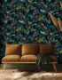 Love Frankie Deadly Night Shade Wallpaper - Twilight Blue