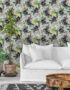 Love Frankie Deadly Night Shade Wallpaper - Dust Grey