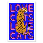 Love Frankie Love Cats Print