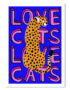 Love Frankie Love Cats Print