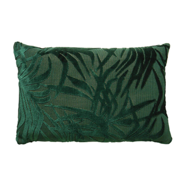 Californian Palm Velvet Bolster Cushion