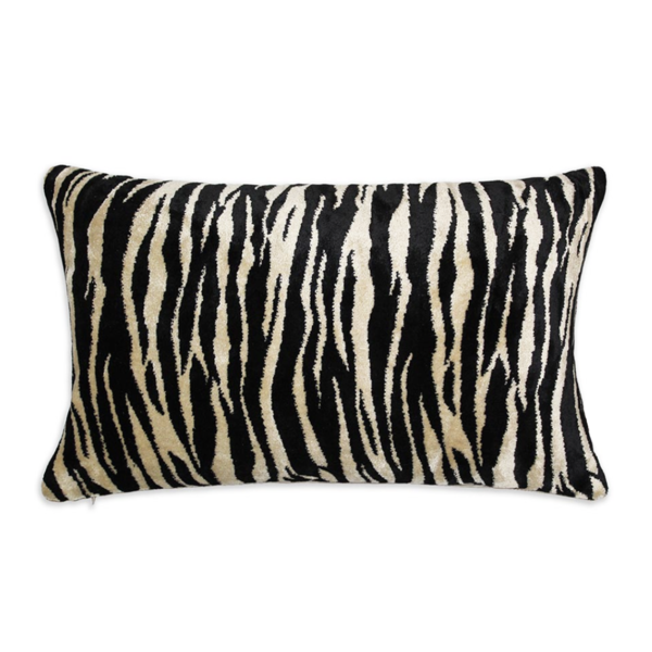 Zebra Stripe animal print bolster cushion