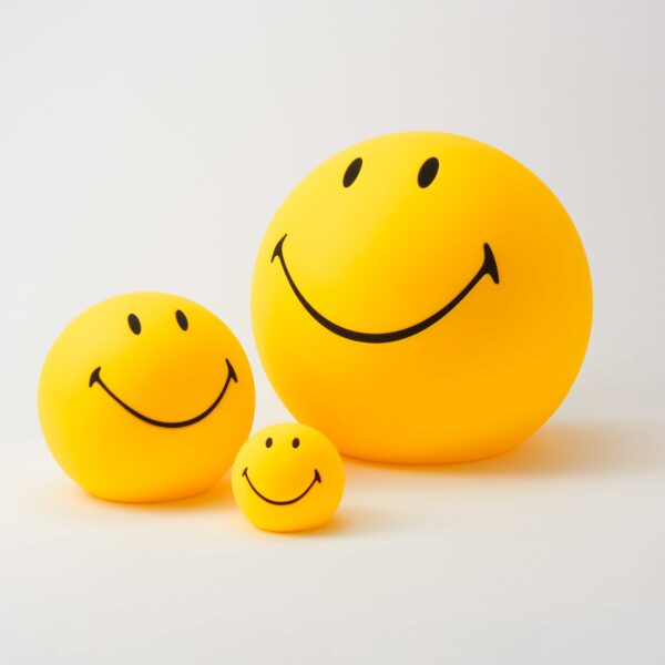 Collection of Smiley Face Lamps, Mini Medium and XL