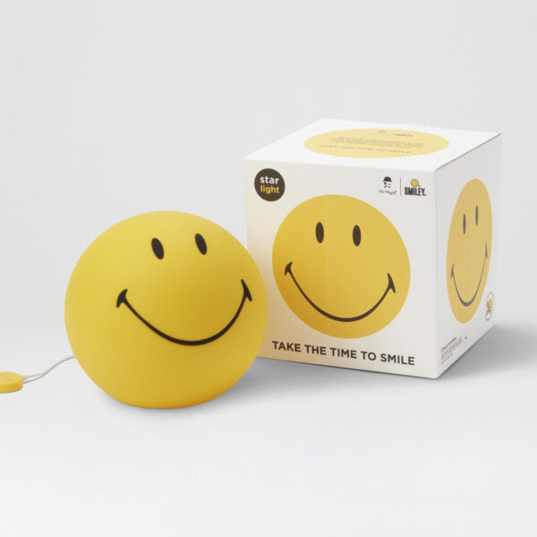 Medium Smiley Face LED Lamp - Packaging
