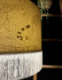 Crisp White Leopard Walk Cole & Sons handmade Wallpaper Lampshade - Light on