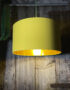 Love Frankie banana cotton lampshade gold lining