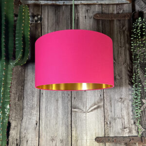 love-frankie-pomegranate-lampshade-gold-lining