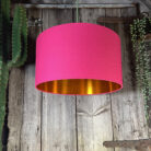 Love Frankie pomegranate cotton lampshade