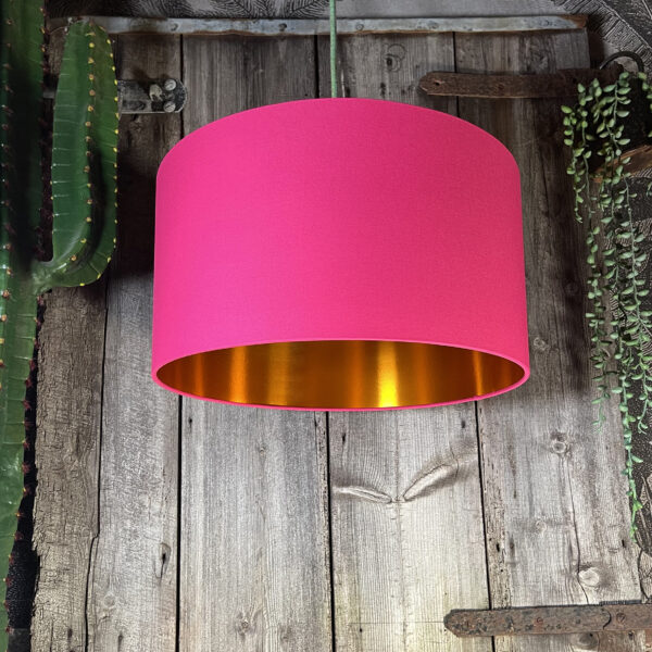 Love Frankie pomegranate cotton lampshade