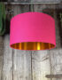 Love Frankie pomegranate cotton lampshade