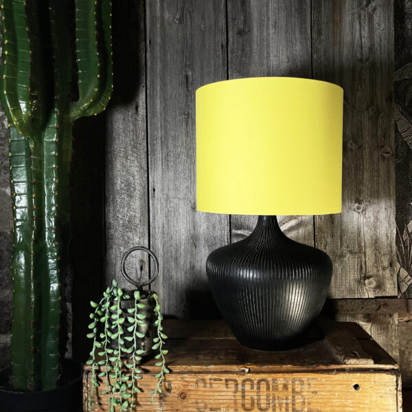 Carbon Deadly Night Shade Silhouette Shade in Acid Yellow - 12" x 10" Light Off