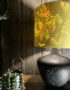 Carbon Deadly Night Shade Silhouette Shade in Acid Yellow - 12" x 10" Light On