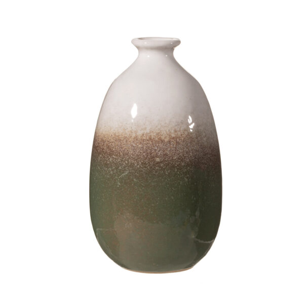 Love Frankie ombre forest green vase
