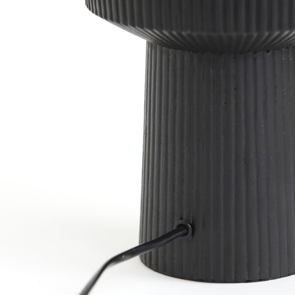 Black Deco Statement Lamp Base - Small - Flex