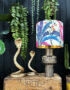 love frankie antique bronze deco lamp small