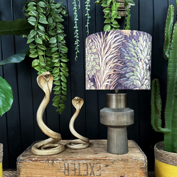 love frankie antique bronze deco lamp
