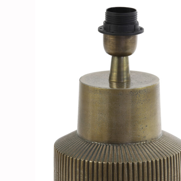 Antique Bronze Deco Lamp Base - Small - Fitting