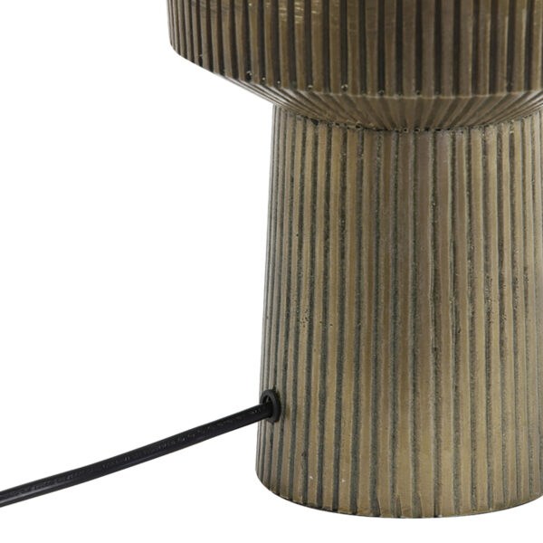 Antique Bronze Deco Lamp Base - Small - Flex