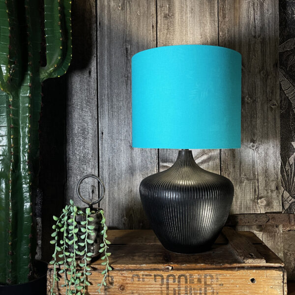 Wild Wood Deadly Night Shade Silhouette Shade in Jade - 12" x 10" Light Off