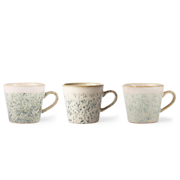 Love Frankie Collection of 70's Inspired Stoneware Ceramics
