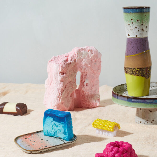 Love Frankie Collection of 70's Inspired Stoneware Ceramics