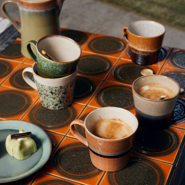 Love Frankie Collection of 70's Inspired Stoneware Ceramics